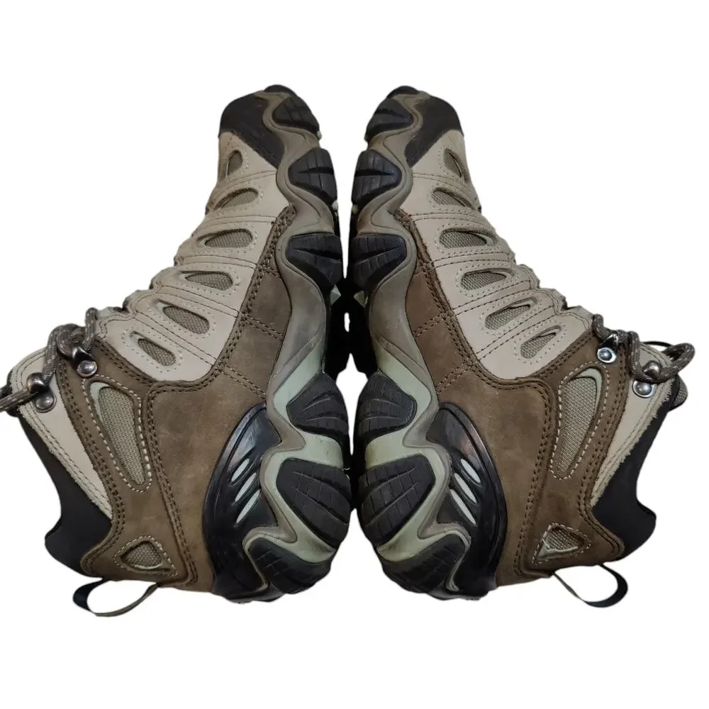 Oboz Womens Sz 7 Sawtooth Mid B-Dry Insulated Waterproof Leather Hiking Boots
